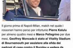 168资讯网-意大利甲级联赛-蒙卡达现身英格兰超级联赛伯恩茅斯俱乐部，他的此次目标为队员凯利