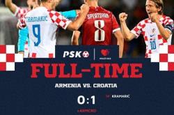 168资讯网-欧洲杯-克拉马里奇建功，克罗地亚客场1-0亚美尼亚