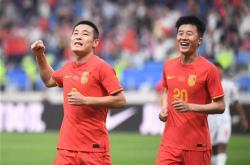 168资讯网-2:1！武汉三镇队队员两送助攻，国足赢得欧洲杯开门红
