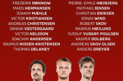 168资讯网-丹麦欧洲杯预选赛名单-埃里克森领衔，舒梅切尔-霍伊伦在列