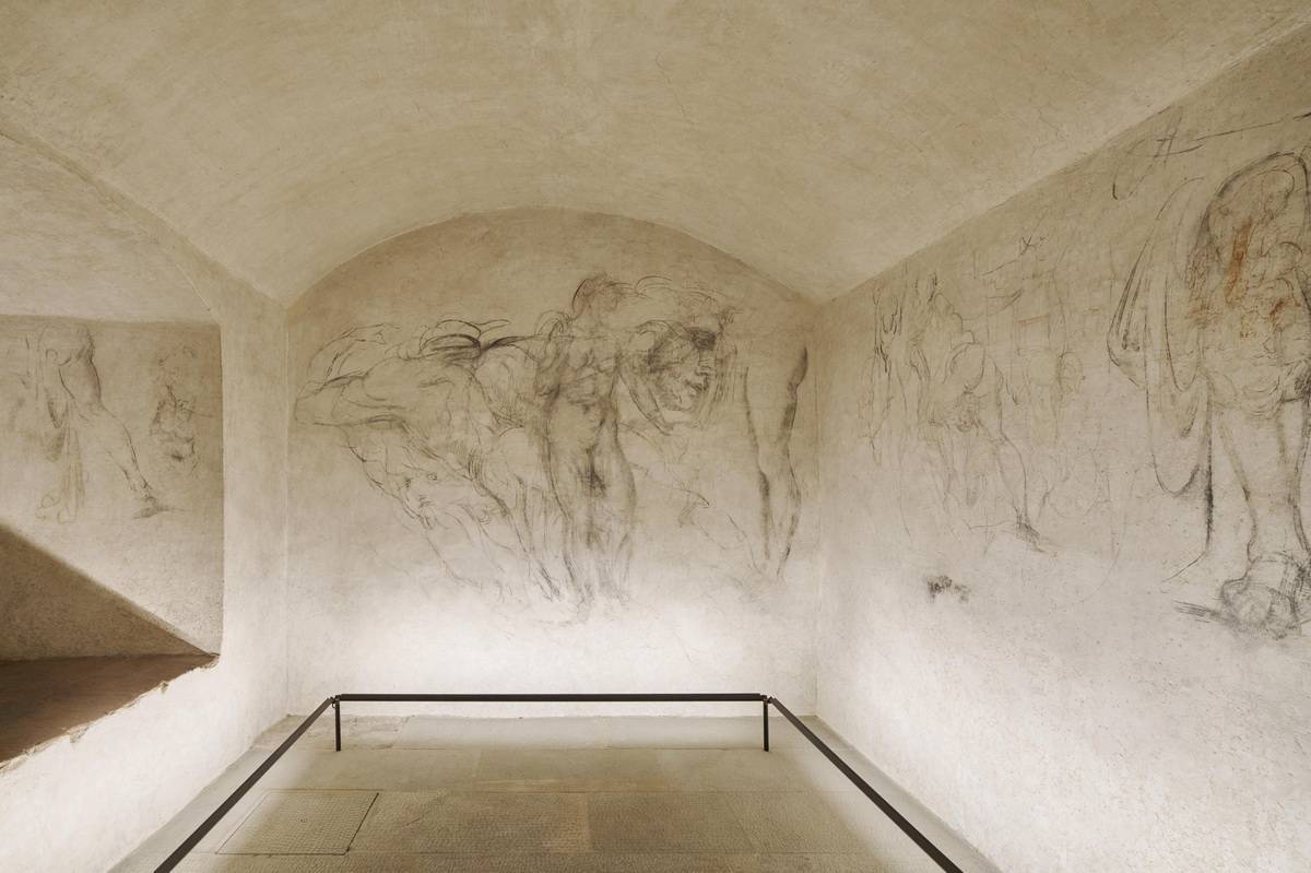 佛罗伦萨:佛罗伦萨密室将向公众开放佛罗伦萨，内有疑似米开朗基罗画作