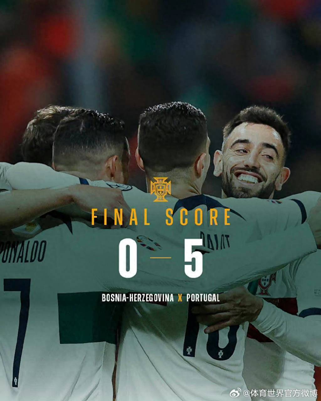 欧洲杯:葡萄牙队欧洲杯八连赢欧洲杯，C罗连场双响