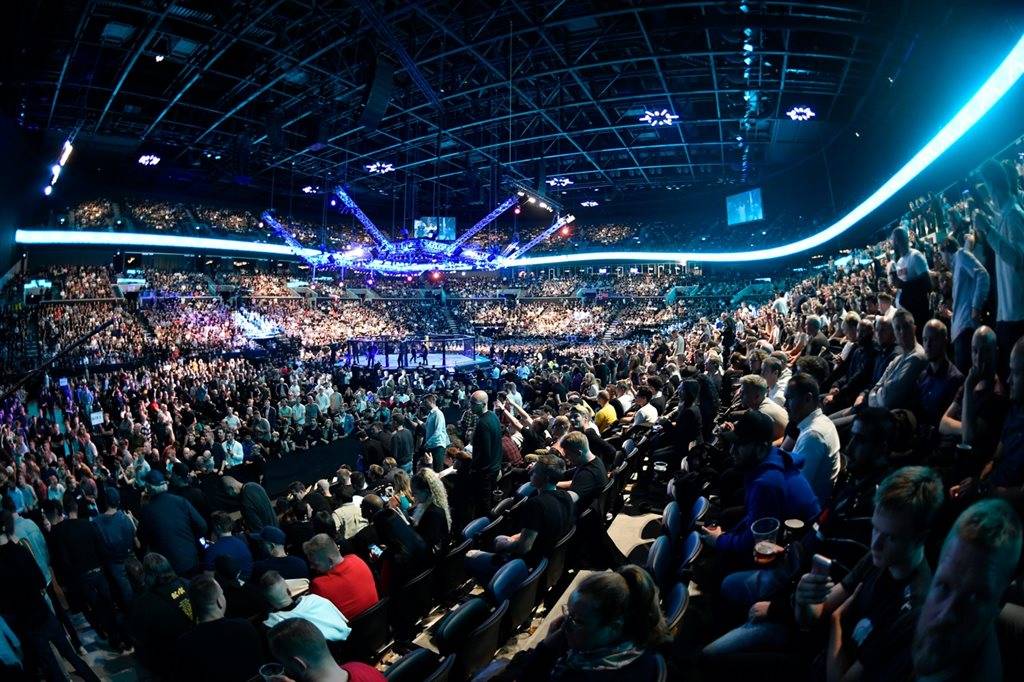 UFC:UFC格斗之夜12月重返上海 举办场馆揭晓