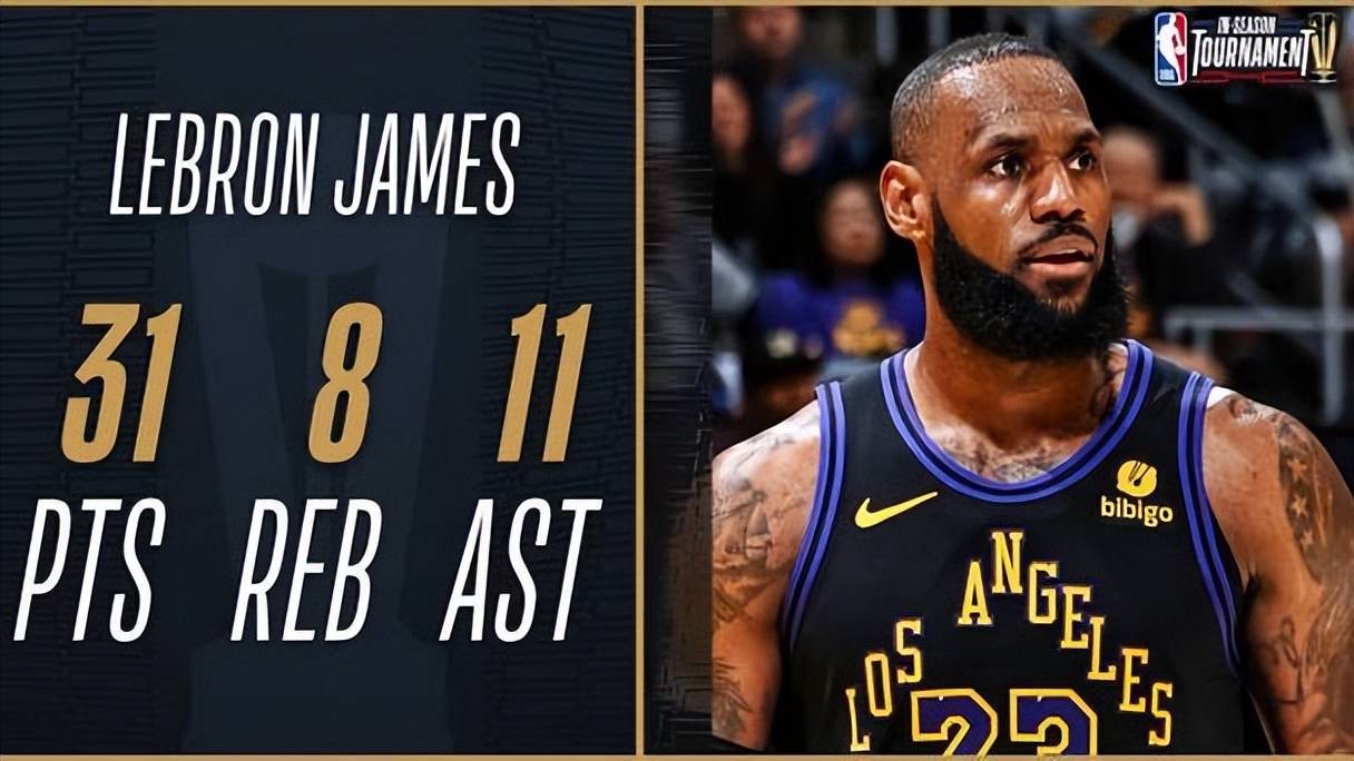 NBA:38岁341天NBA！詹姆斯单场至少25分10助5板5断！刷新NBA最老纪录！