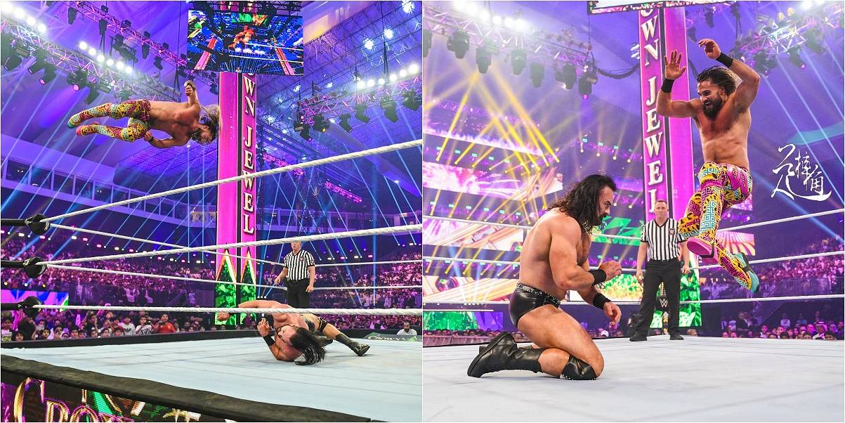 WWE:罗根保罗拿下WWE全美冠军WWE，达米安的合约包当众被抢！